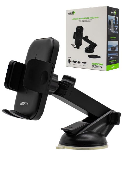 Mighty Wireless 3 in 1 Air Vent + Dashboard + Windshield Car Mount MK05